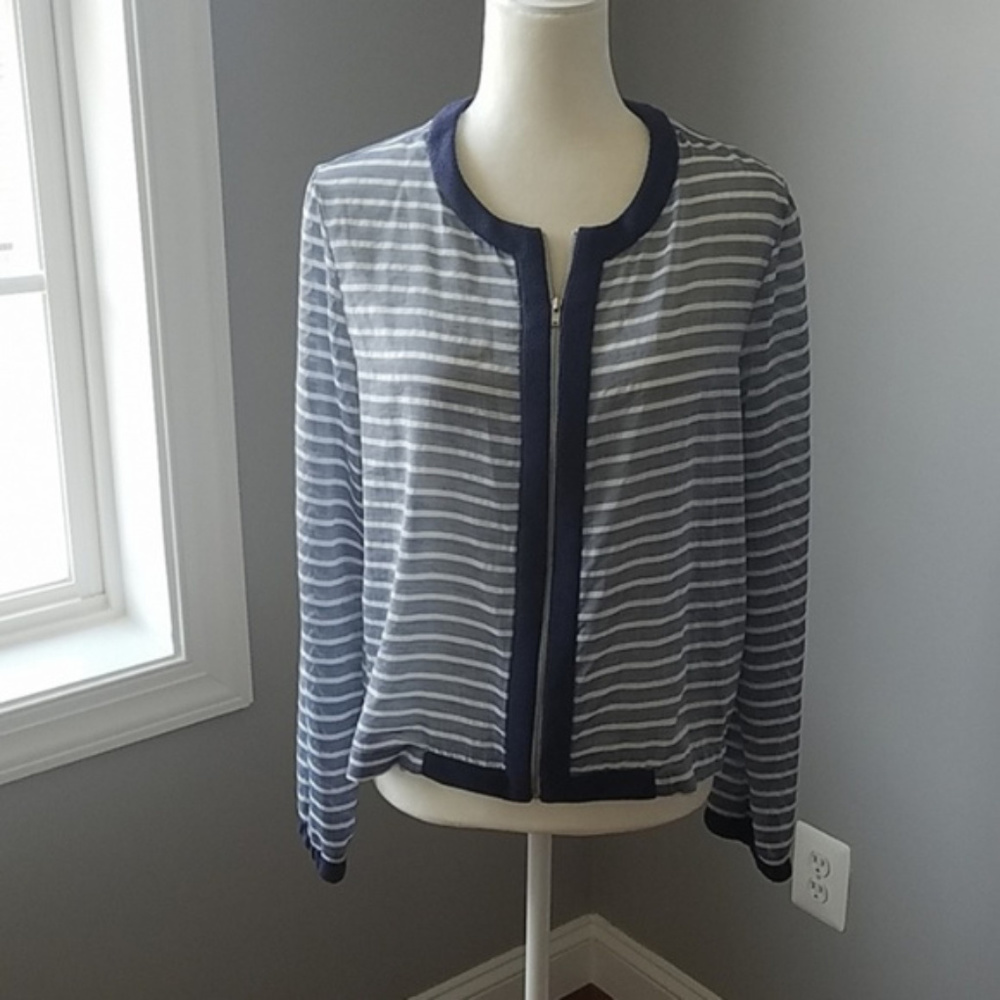 Anthro Waverly Grey Jacket - Picture 6 of 6